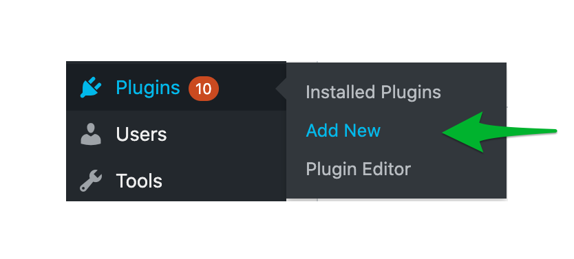 Installing WPFreelance Theme - Add new plugin