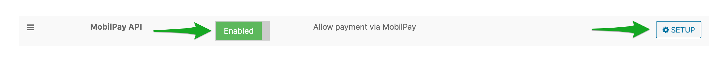 Set up mobilPay Payment in WPFreelance Theme - enable mobilPay