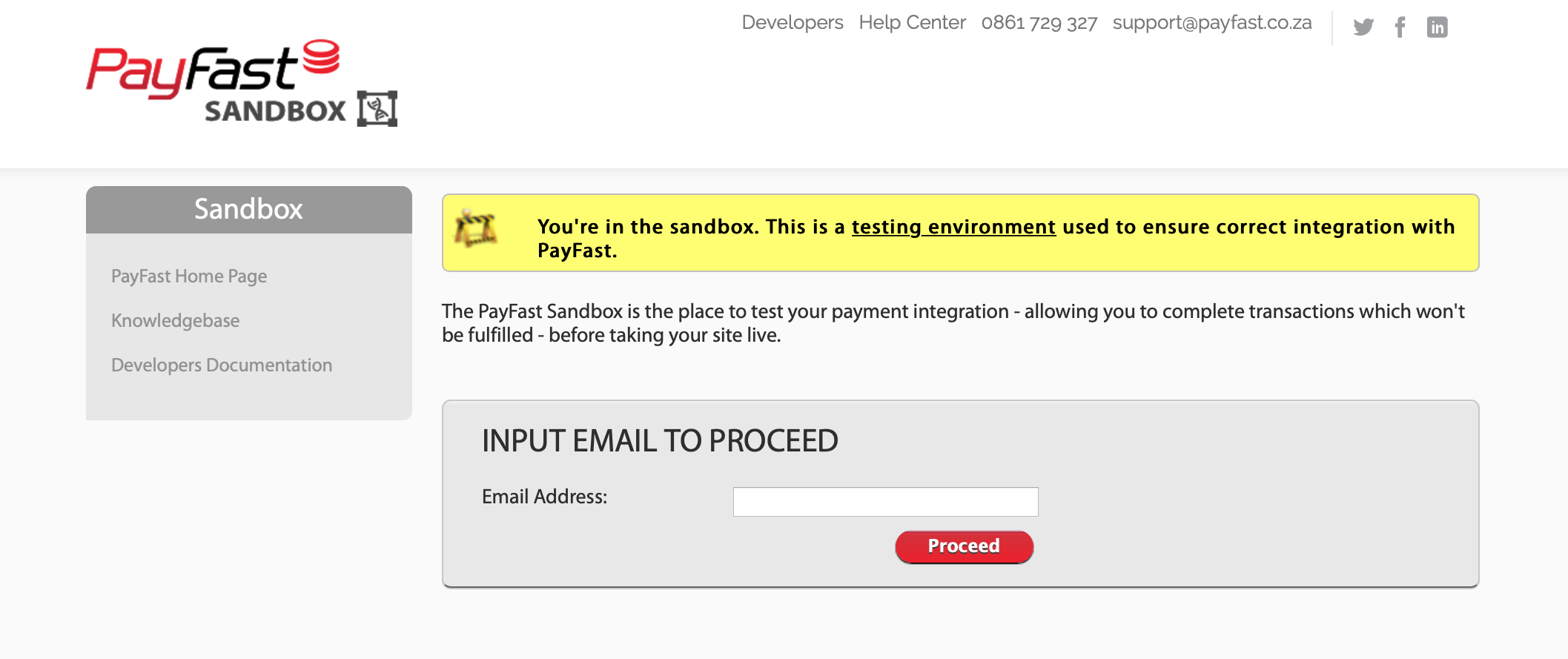  Set up PayFast Payment in WPFreelance Theme - sandbox email